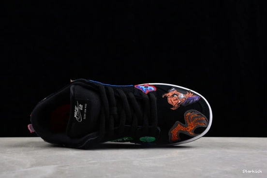 Low Nike DQ4488-001 Neckface Dunk SB 0125